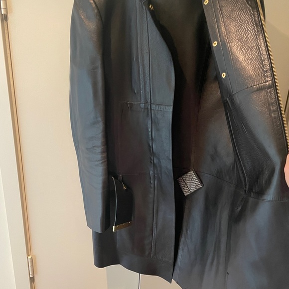 GUCCI  Leather black jacket, size IT38, XS - Picture 9 of 12